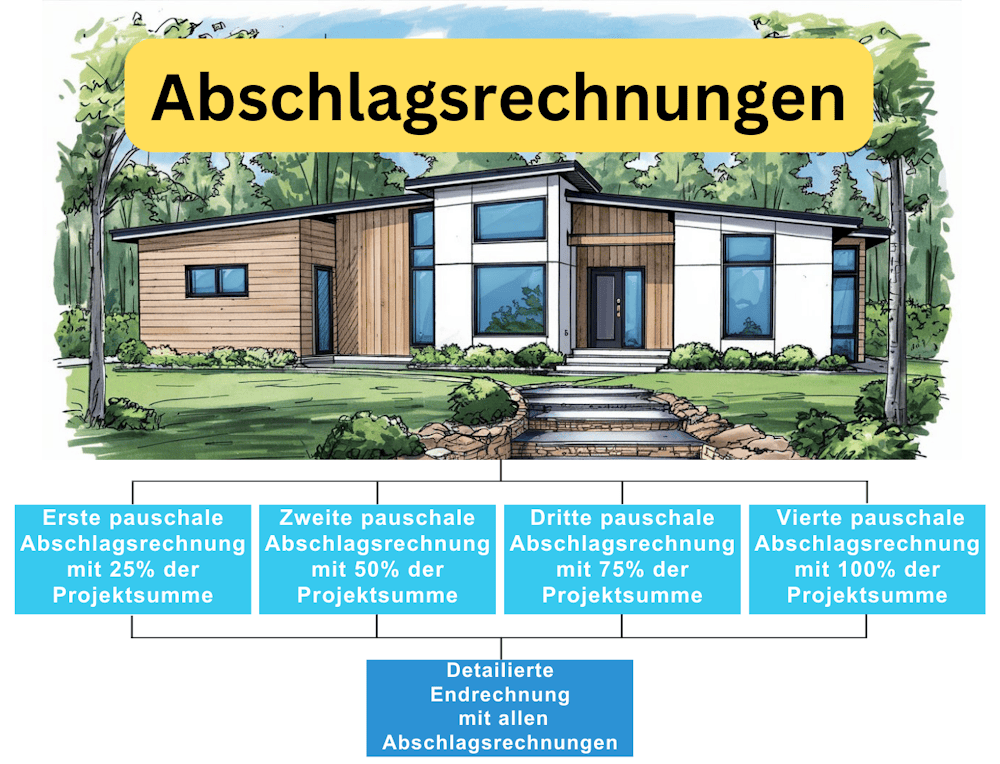 Abschlagsrechnungen im Handwerk und in der Baubranche